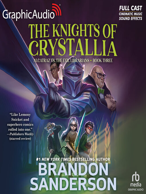 Title details for Alcatraz Versus the Knights of Crystallia by Brandon Sanderson - Available